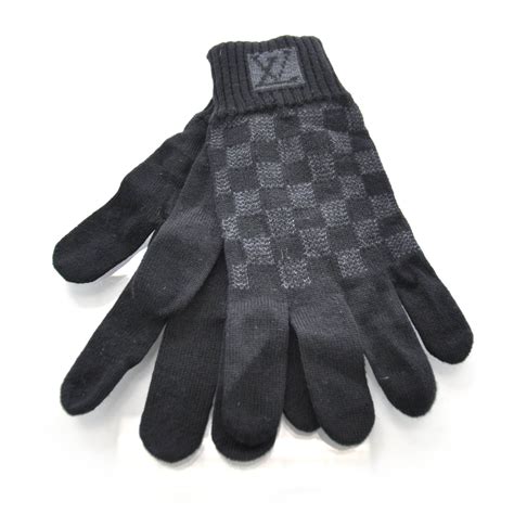 lv gloves mens|louis vuitton petit damier gloves.